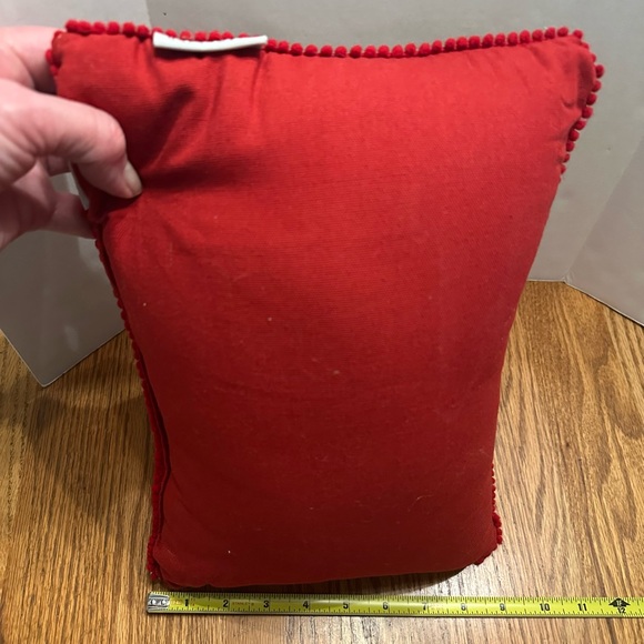 Queen West Trading Company Textured Holiday Throw Pillow Pick Up Tree Snowman - Picture 5 of 5